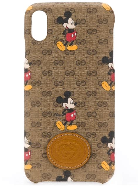 mickey mouse gucci iphone case|Vintage GG Supreme Mickey Mouse iPhone X/XS Case .